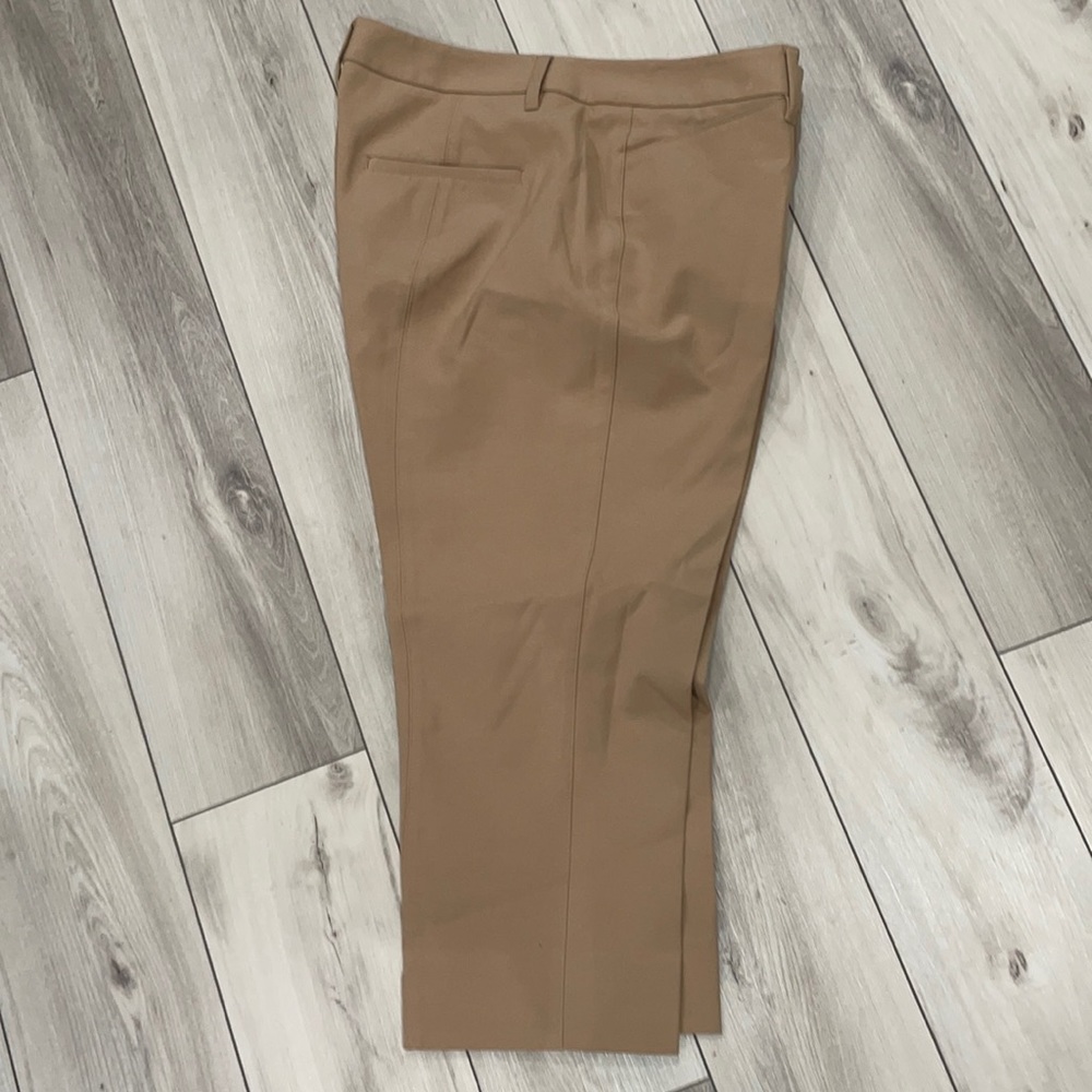 WHBM crop pant in beige